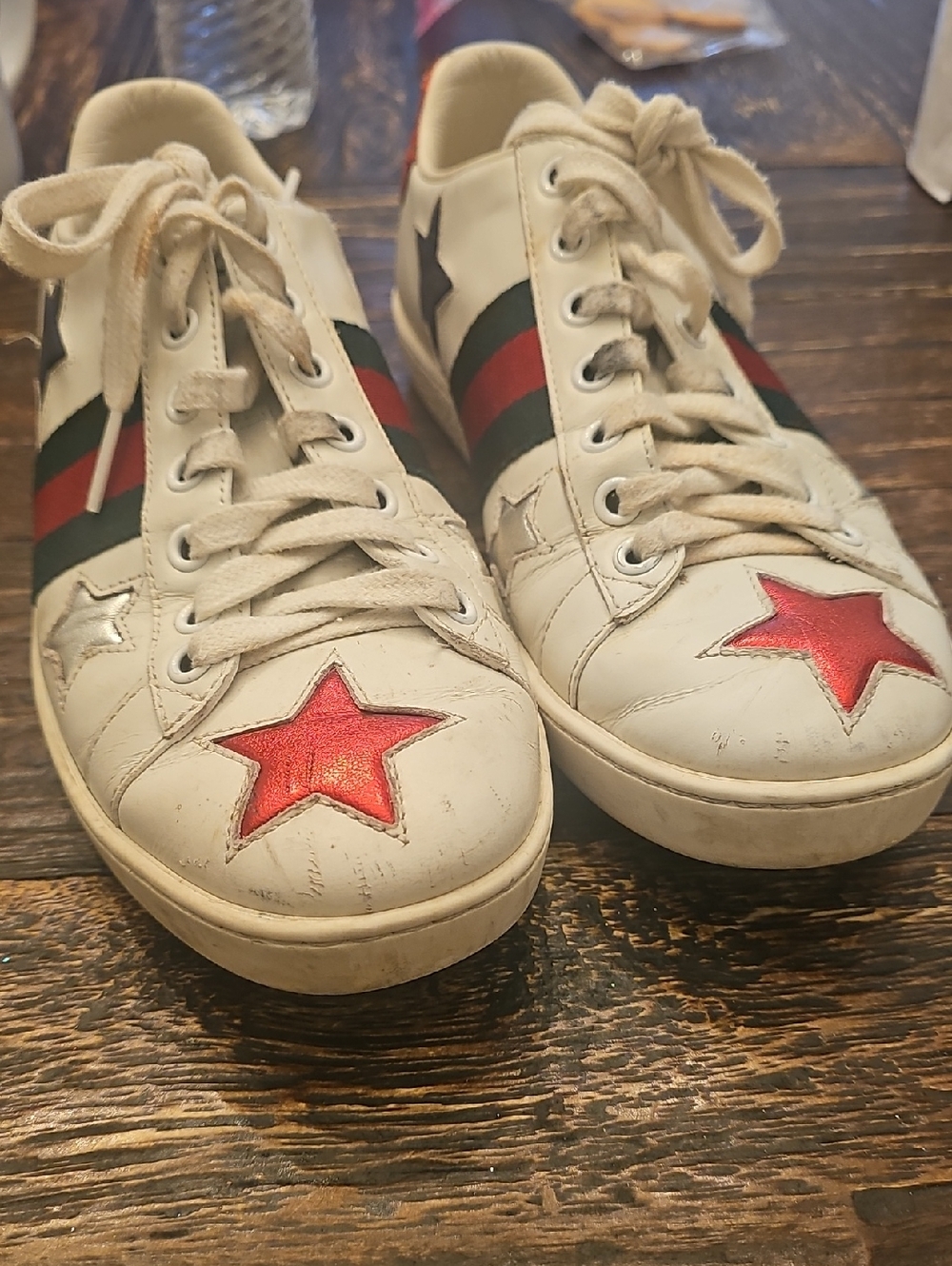 OG Gucci Sneakers In Good Condition 37 Or 7. Rare And Still Very Cool